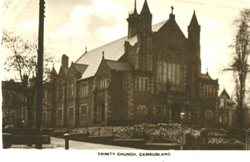 Trinity Church Cica 1900 - Published by William Love, Wholesale Stationer, Glasgow